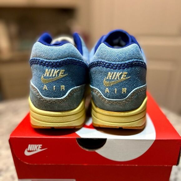 Nike Air Max 1 PRM “Dirty Denim” Size 10M only - Picture 4 of 5
